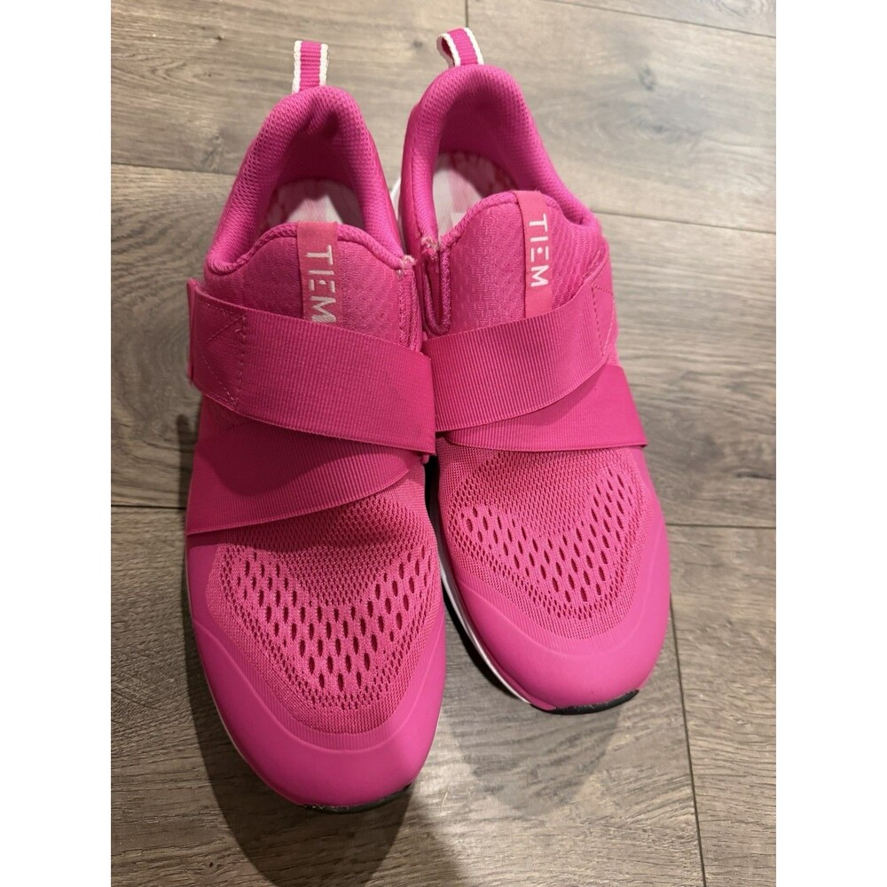 TIEM Slipstream Triple Knockout Pink Cycling Shoes Size 9